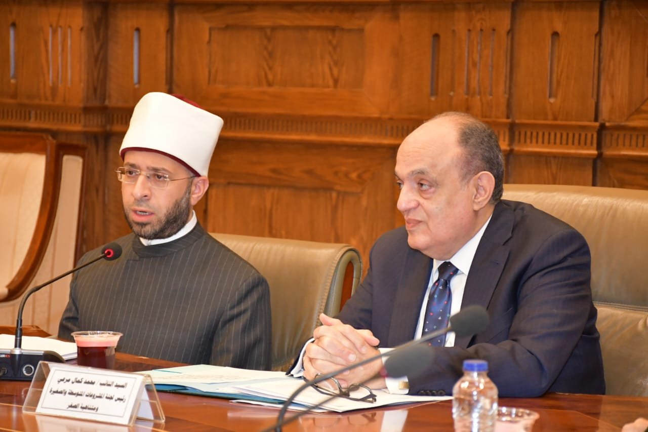 وزير الأوقاف من مجلس النواب